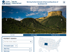 Tablet Screenshot of cortezco-realestate.com